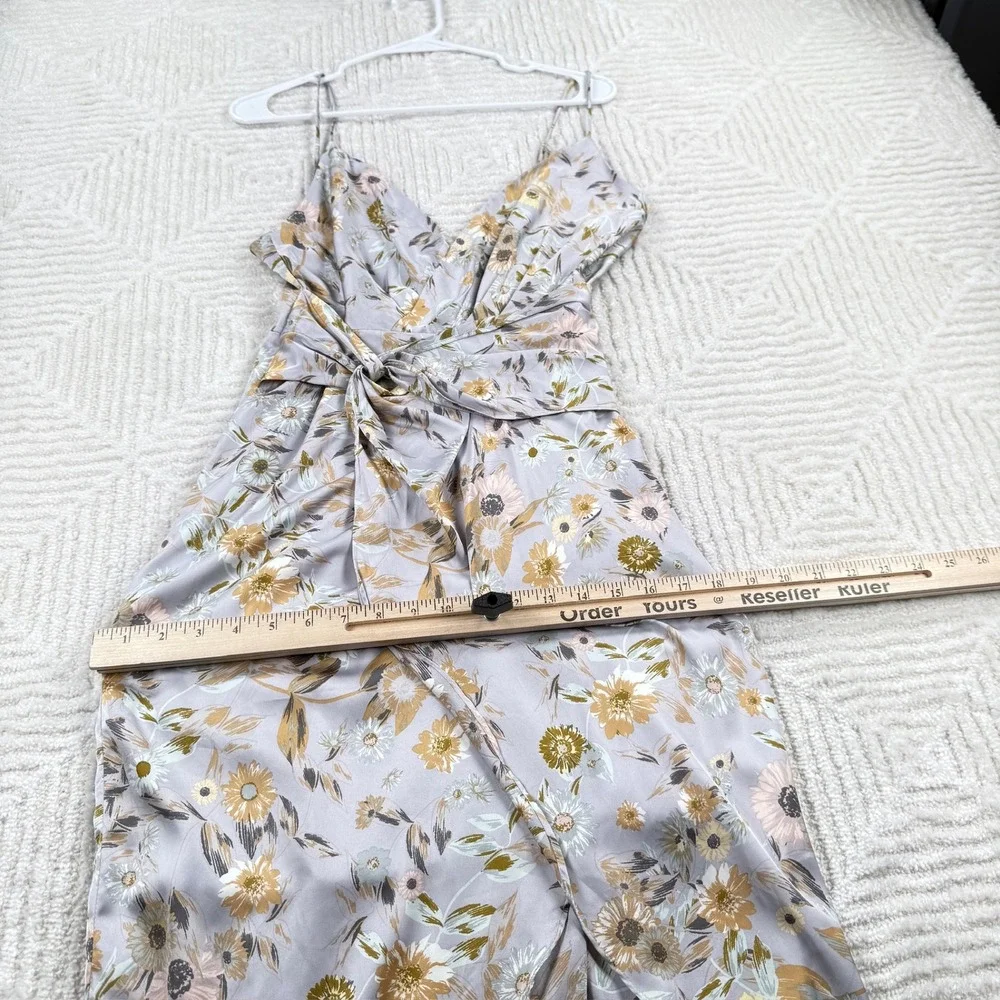 ASTR THE LABEL Floral Print Midi Dress Women's Medium Fairy Festival Boho Brunch - Picture 8 of 15